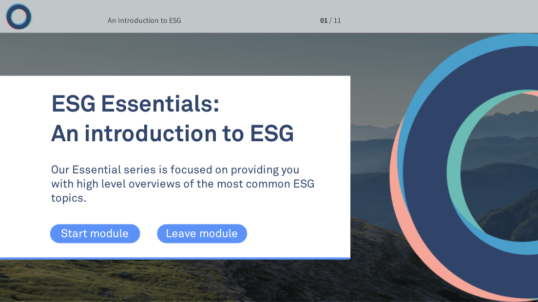 Essentials Screen #1